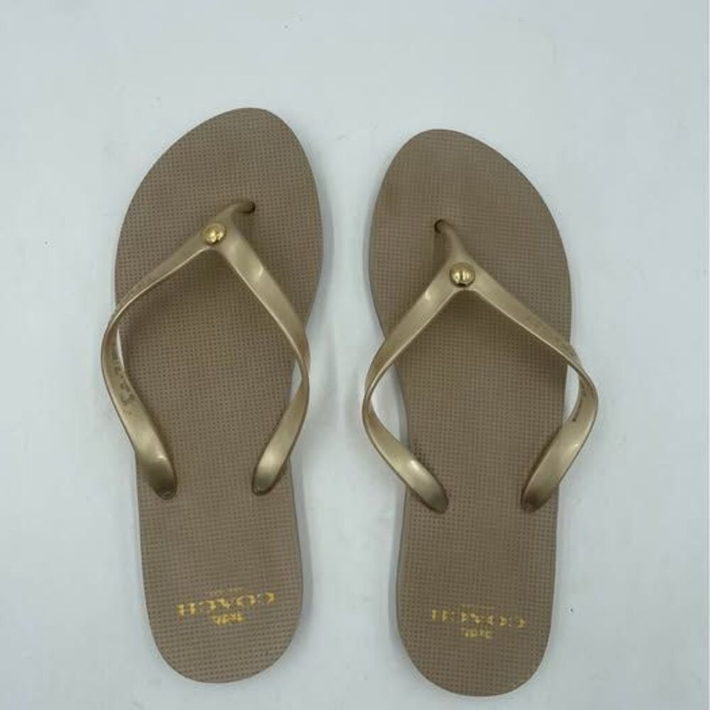 Coach women slippers US 10B
